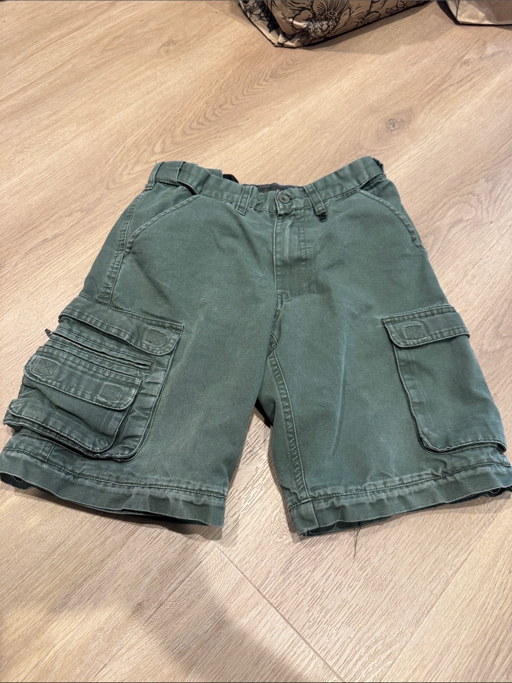Boy’s Boy Scouts of America Green Cargo Shorts - Durable Utility Style